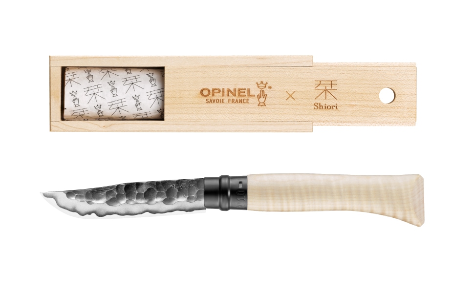 アート新モデル”Shizuka”アンドーリードナイフ新品〜(日本赤十字10%寄付 Shiori No.10 | 折りたたみナイフ,Limited editions | OPINEL JAPAN